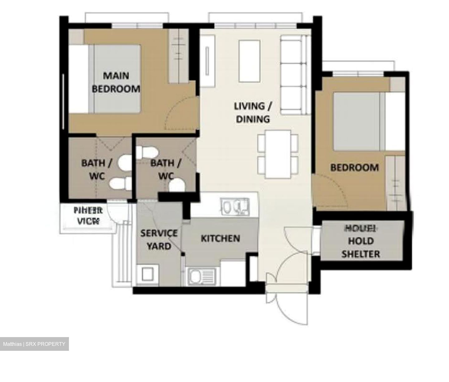 Blk 406C Northshore Residences I (Punggol), HDB 3 Rooms #621667341